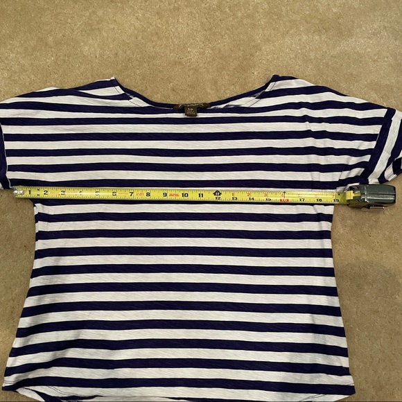 Tommy Bahama boat neck striped ladies shirt in S/P - Picture 4 of 9
